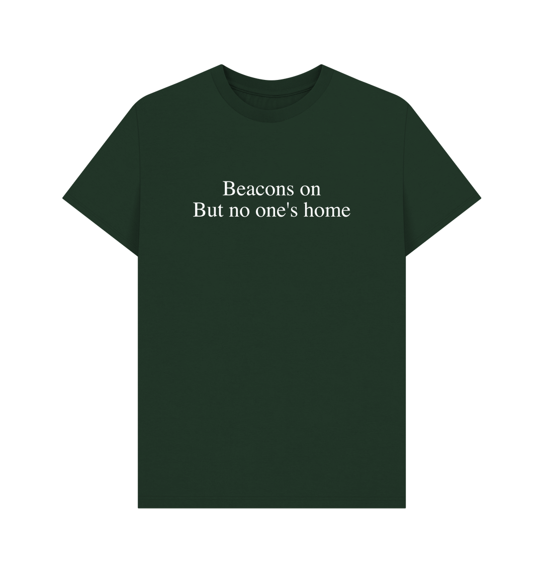 Evergreen Beacons On, But No One\u2019s Home - Men's T-Shirt